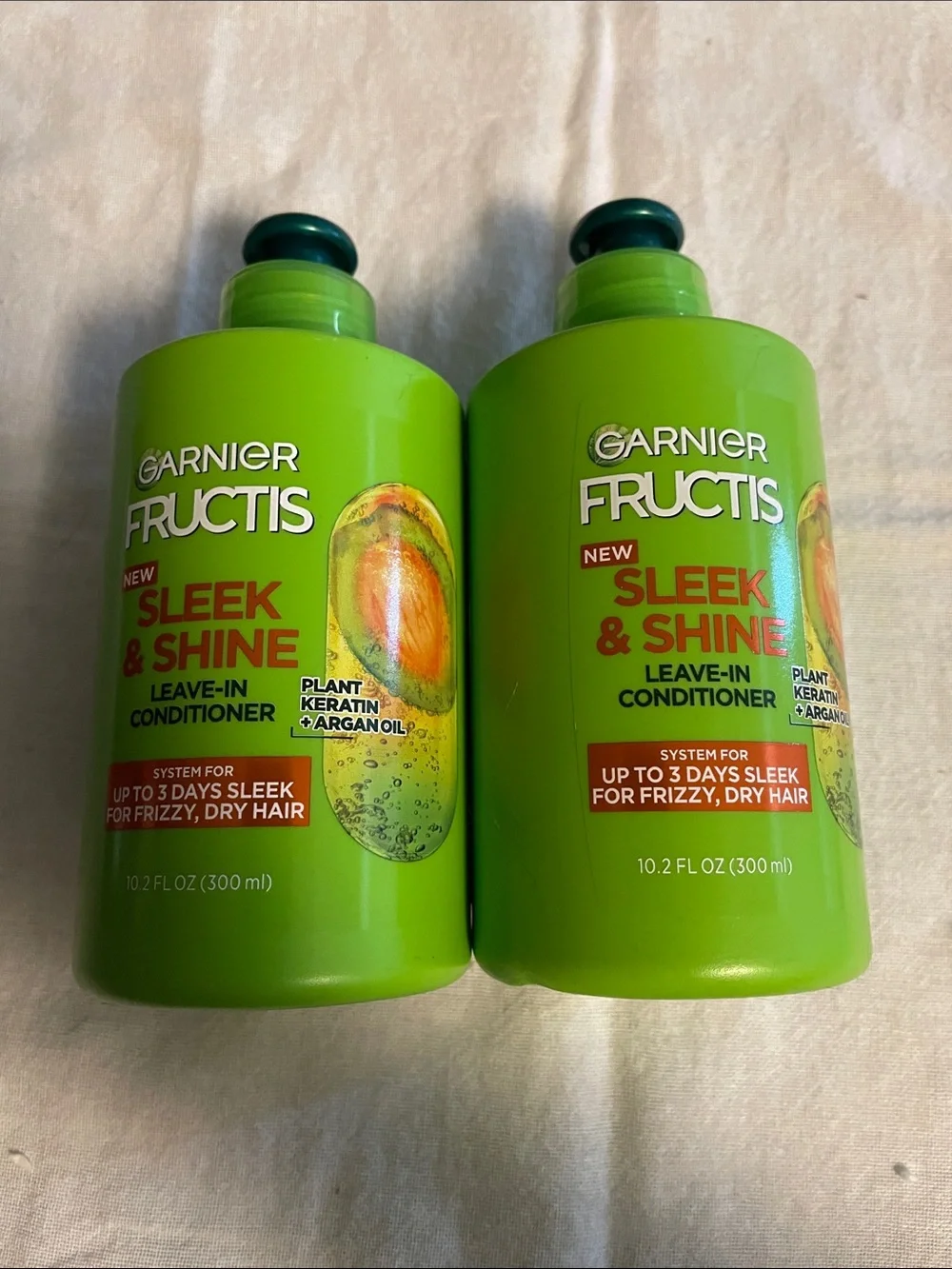 Garner fructis sleek and shine leave in conditioner